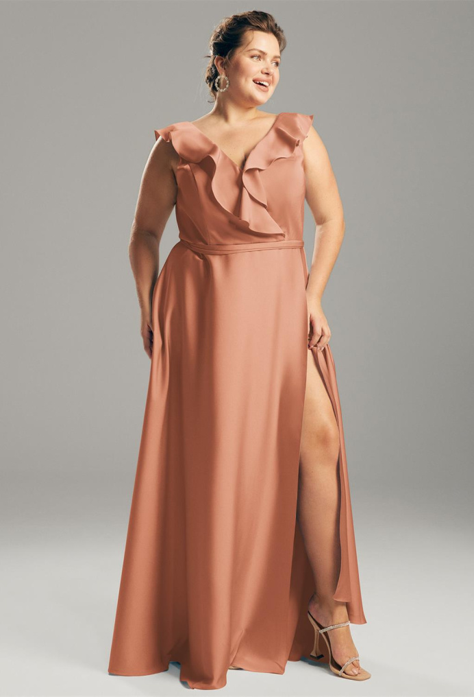 AW Isobel Raw Sienna  Plus Size Dresses